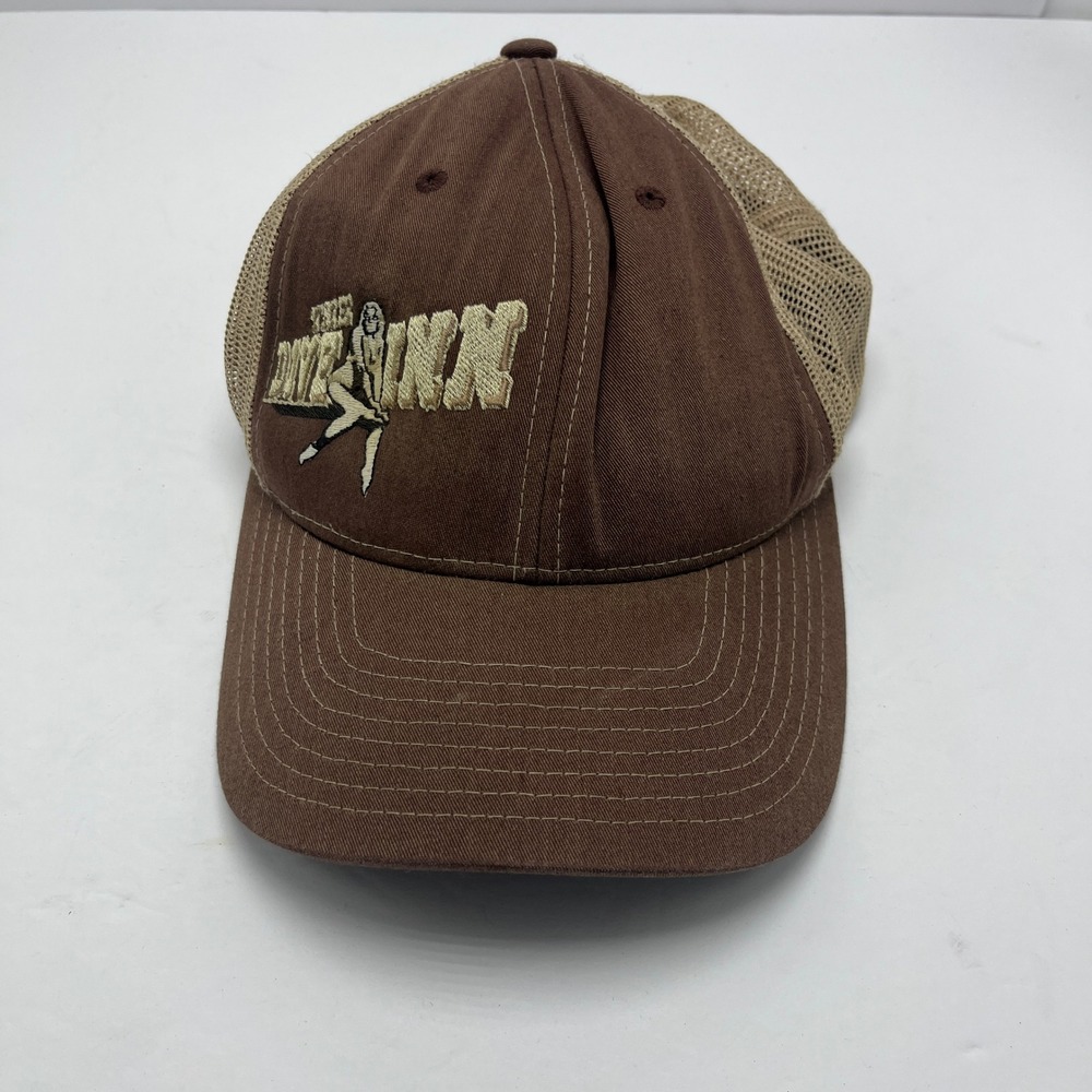 Richardson Trucker Hat‎ The Dive Inn Novelty Cap Mesh Back Brown